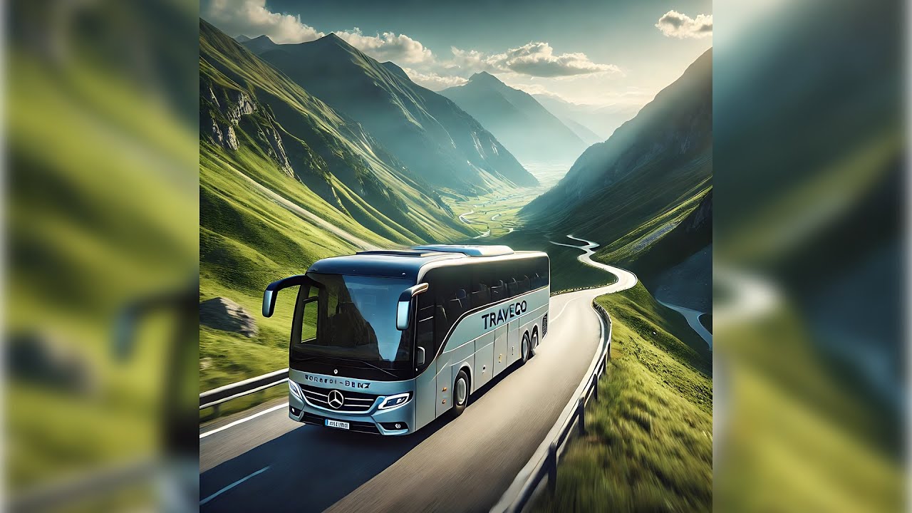 🚌 Aesthetic ETS2 Journey & Heavy Traffic | Innsbruck to Klagenfurt via the Alps with Travego 2024 🌿✨