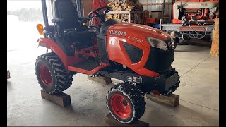 Changing Hydraulic Fluid and Filter in The Kubota BX2380