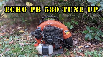 Echo PB 580,  2 minute tune up