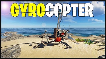 Crafting & FLYING the GYROCOPTER to Search Easier! (Stranded Deep Multiplayer EP9)