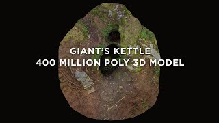 Giants Kettle | 400 million polygon photogrammetric model