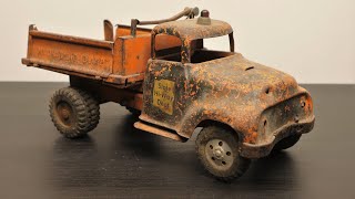 1957 Tonka State HiWay Dept Hydraulic Dump Truck Restoration