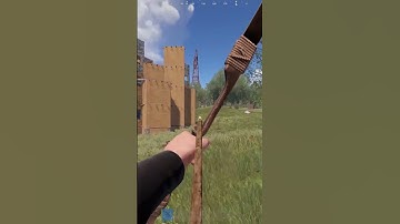 Is the hunting bow the most satisfying weapon in rust? #rust #rustgame