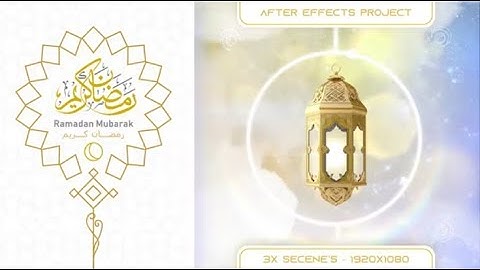Ramadan Kareem 31400859 | After Effects Project Files | Videohive