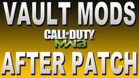 MW3 *NEW* Custom Vault Mods ONLINE Tutorial! [PS3]