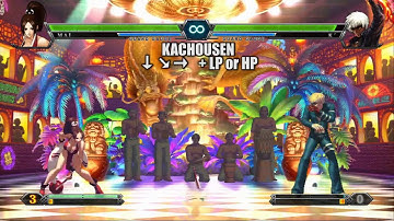 King of Fighters XIII - Mai Shiranui Gameplay Video (360, PS3)