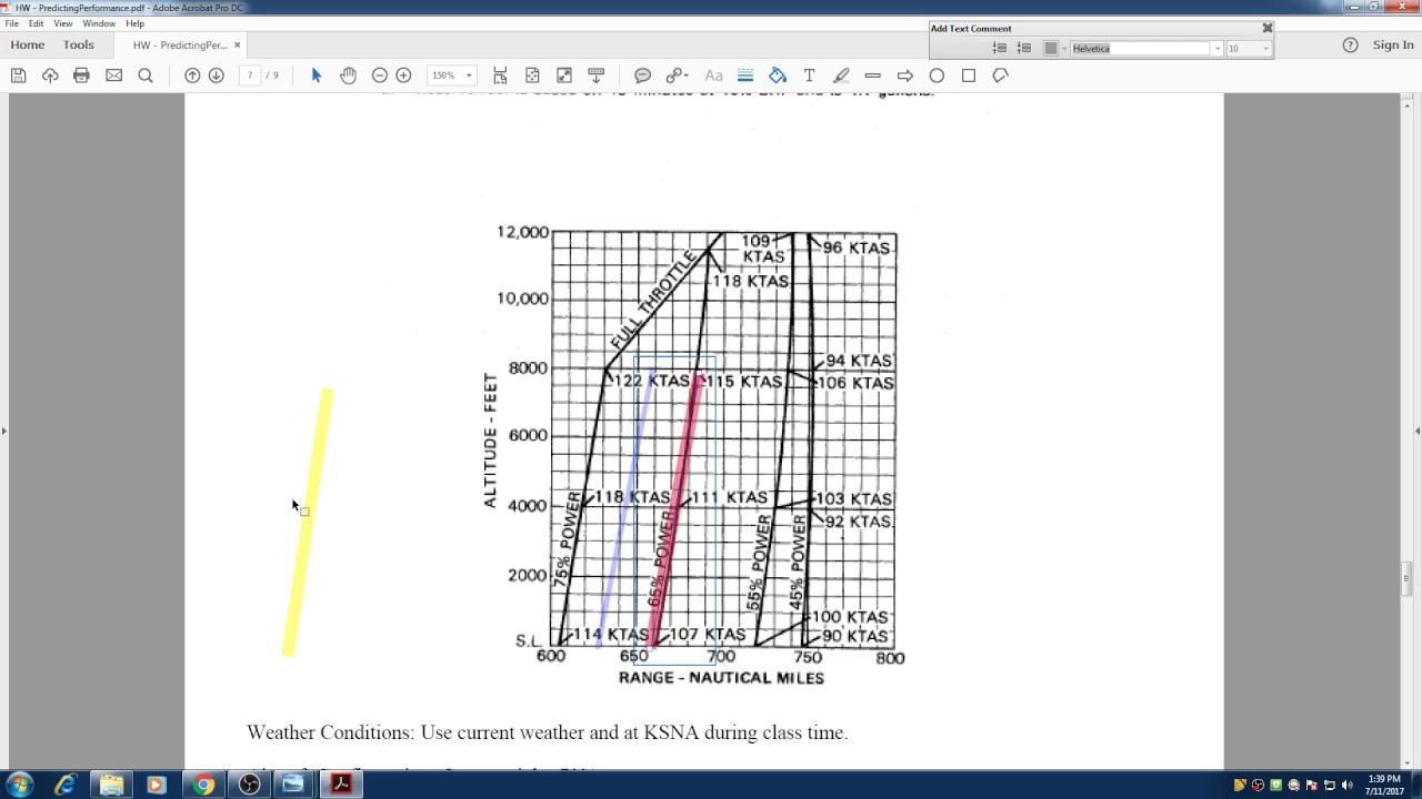 Cessna 172m Performance Charts