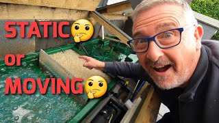 STATIC OR MOVING KOI POND FILTER BED**THE SHOCKING MISTAKE I MADE WITH THE WATER DECHLORINATOR!*