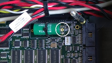 Haas SR-100 Main Board Battery Replacement