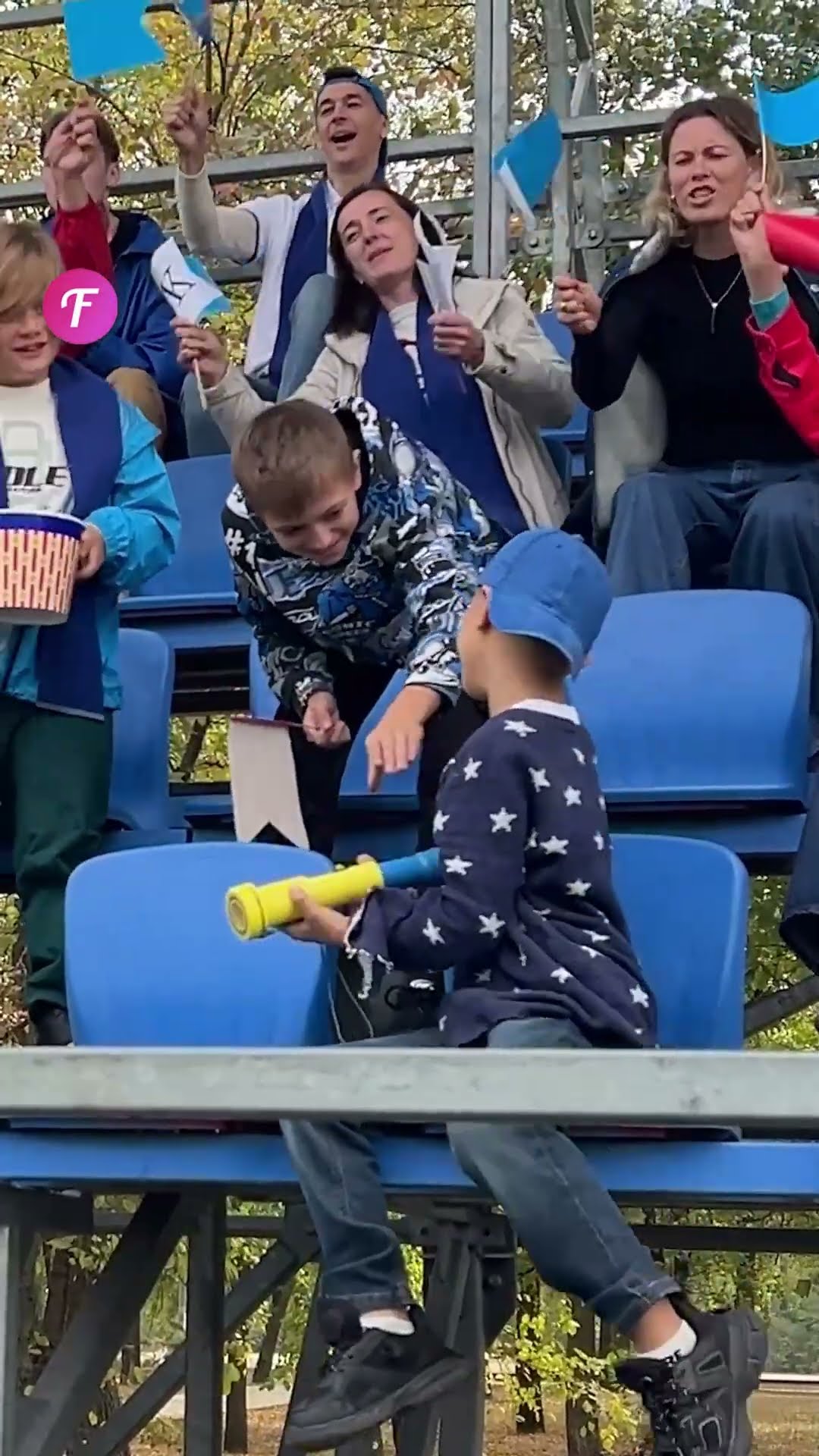 Young Fans Unite to Help a Boy Support His Favorite Team #shorts