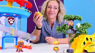 Spannende Abenteuer mit der Paw Patrol  Spielzeugvideo mit Nicole  4 Folgen am Stück