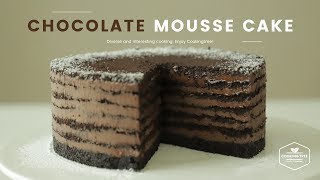 노오븐&노젤라틴! 오레오 초콜릿 무스케이크:NoGelatin & NoBake Oreo Chocolate Mousse Cake:オレオチョコレートムースケーキ|Cookingtree