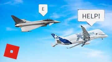 Stalking/Escorting a Random Plane in PTFS / Roblox - Part 2