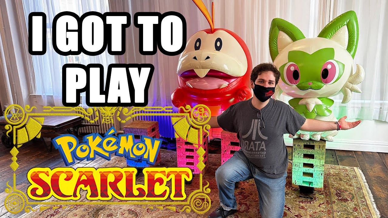 I GOT TO PLAY POKÉMON SCARLET! — EARLY FIRST IMPRESSIONS AND EXCLUSIVE INFO