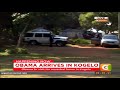 Obama finally at mama Sarah`s home