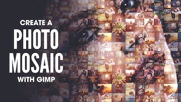 GIMP Tutorial: Photo Mosaic Collage