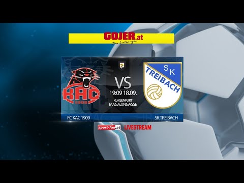 Fussball live Kärntner Liga FC KAC gegen SK Treibach 18.09.2020