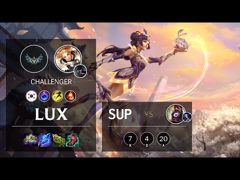 Lux Support vs Lulu - KR Challenger Patch 12.4 - YouTube