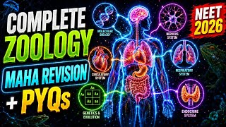 Complete Zoology in One Shot 🧬🔥 | Maha Revision | All Concepts + PYQs | NEET 2026
