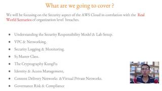 AWS Security Specialty - Introduction - Part 01