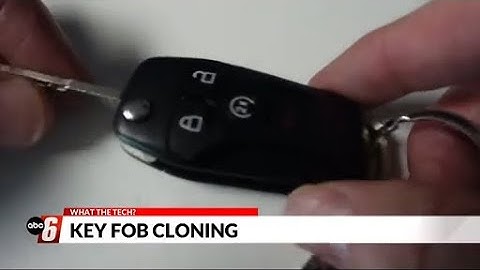 What the Tech? Key Fob Cloning