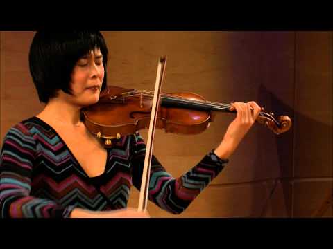 Jennifer Koh - Bach's Partita No 2 in D minor - WQXR's Bach Lounge Live