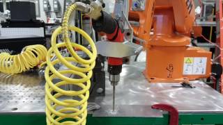 Drilling with robots