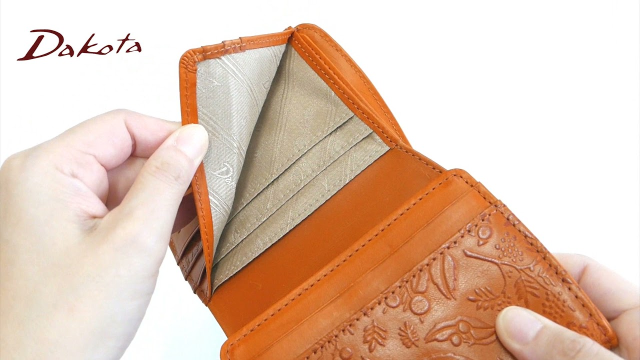 【新品】Dakota イデーア 小銭入れ付き ミニ財布 ビタミンカラー オレンジ 新品】Dakota イデーア 小銭入れ付き ミニ財布 ビタミンカラー