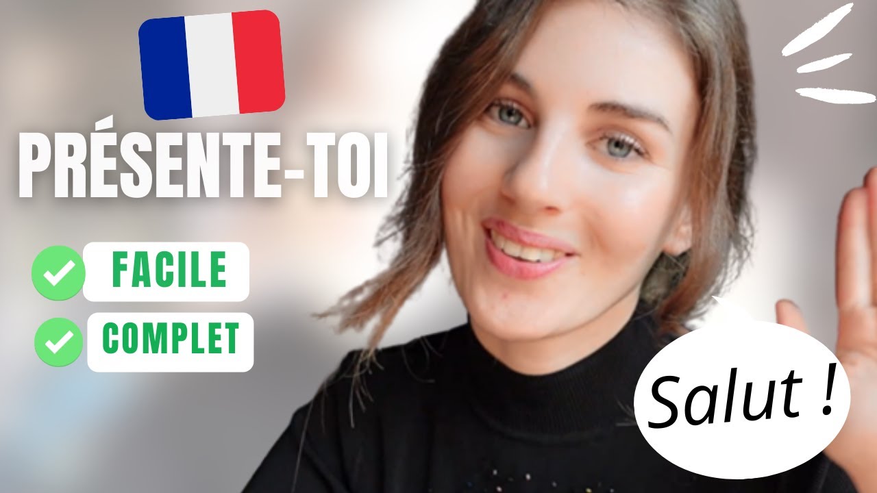 EASY SELF INTRODUCTION | How to Introduce Yourself in French (subtitles ...