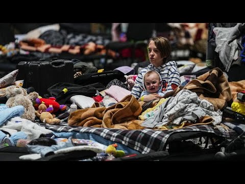 Update Ukrainische Flüchtlinge aus Moldau in Frankfurt angekommen