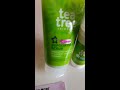 Tea tree exfoliationg cream wash