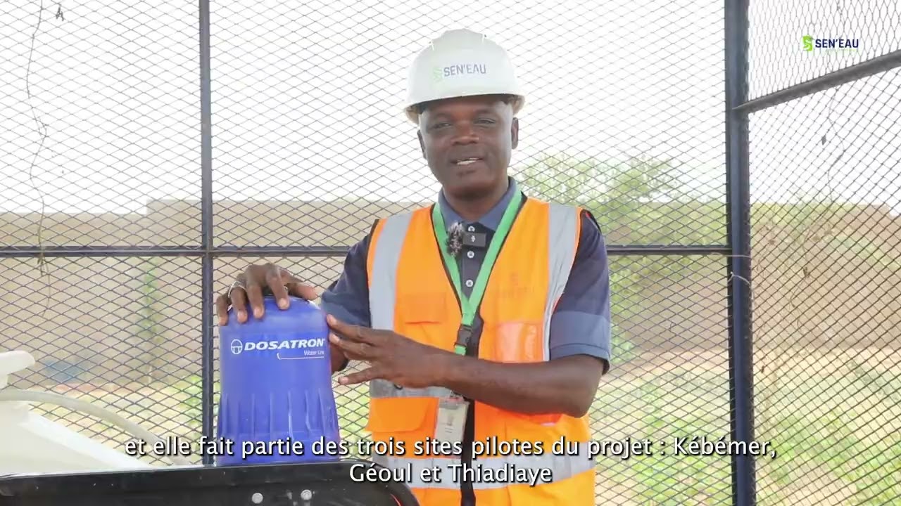 À Kébémer, nous expérimentons la pompe doseuse Dosatron