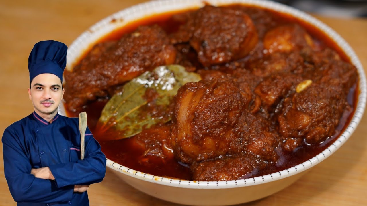 CHICKEN MASALA RECIPE|MASALA CHICKEN RECIPE RESTAURANT STYLE|CHEF M AFZAL|