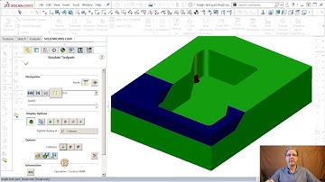 SolidWorks CAM, CAMWorks test part ep1