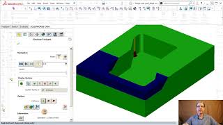 SolidWorks CAM, CAMWorks test part ep1