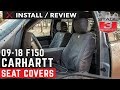 2009-2018 F150 Seat Covercraft Carhartt Seat Cover Install and Review