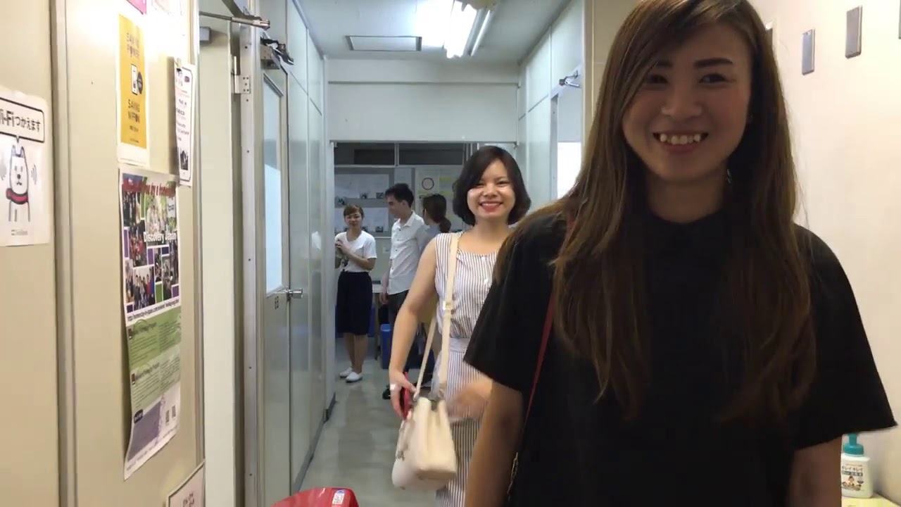 Du học yoko | Cô Du Hằng, giám đốc TT du học YOKO thăm du học sinh và hệ thống trường đối tác tại Nhật Bản.