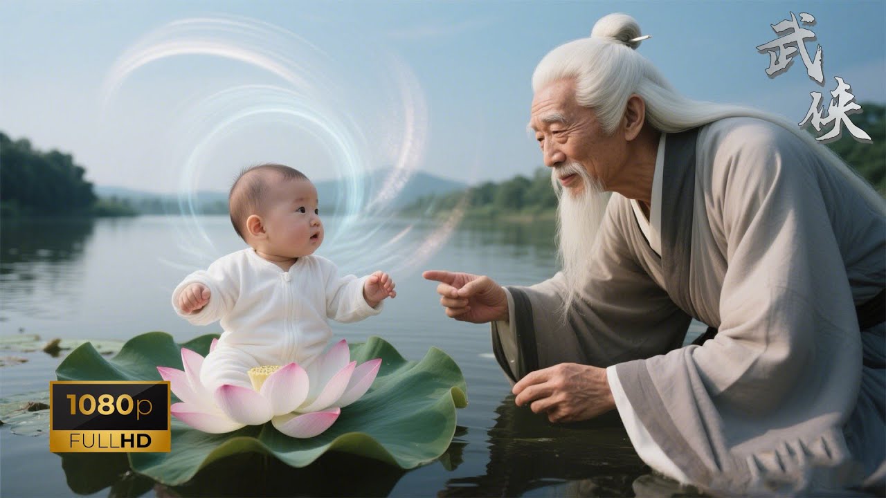 莲生少女！大師河邊撿到的女嬰竟是武學奇才，10歲就能凭借一身本领独步天下！