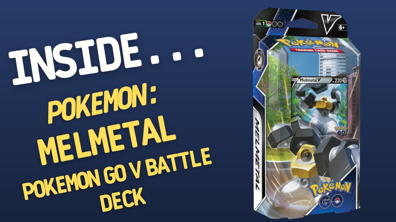 Pokemon GO V Battle Deck Melmetal VS Mewtwo Bundle Unboxing 
