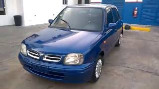 Nissan March 2001 Azul Achele Auto La Romana