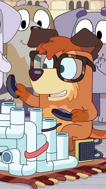 A bluey moment that lives in your head rent free #shorts | Bluey