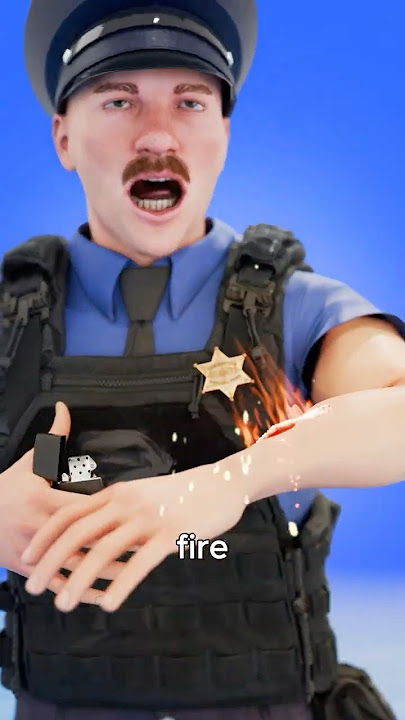 Police Trick For Healing Wounds 😨