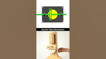 Scotch Yoke Mechanism #solidworks #mechanicalengineering #caddesign #mechanicaldesign