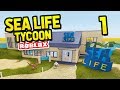 BUILDING MY OWN AQUARIUM - ROBLOX SEA LIFE TYCOON #1