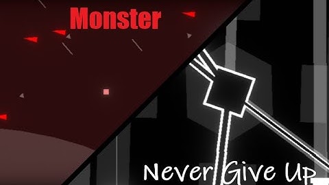 Levels In Progress | Monster by Teminite and Never Give Up by Teminite | Project Arrhythmia