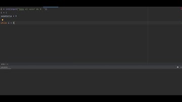 Ejemplo de ciclos en python -  Calcular una sumatoria