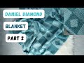How to crochet Beautiful Tunisian crochet blanket: Daniel Diamond Blanket [part 2]