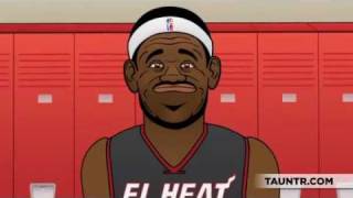 So Sad, Lebron Lebron James Crying In The Locker Room After Loss Cartoon Parody