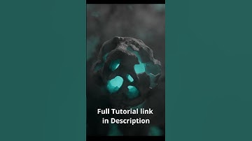 Procedural Organic Stone  #blendermagic #3dmodeling #tutorial #blender3d #3dart #scifi #blender #3d