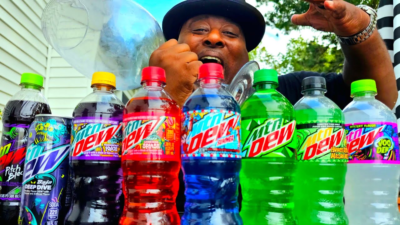 Mountain Dew EveryDew 2023 года в огромном бокале для вина